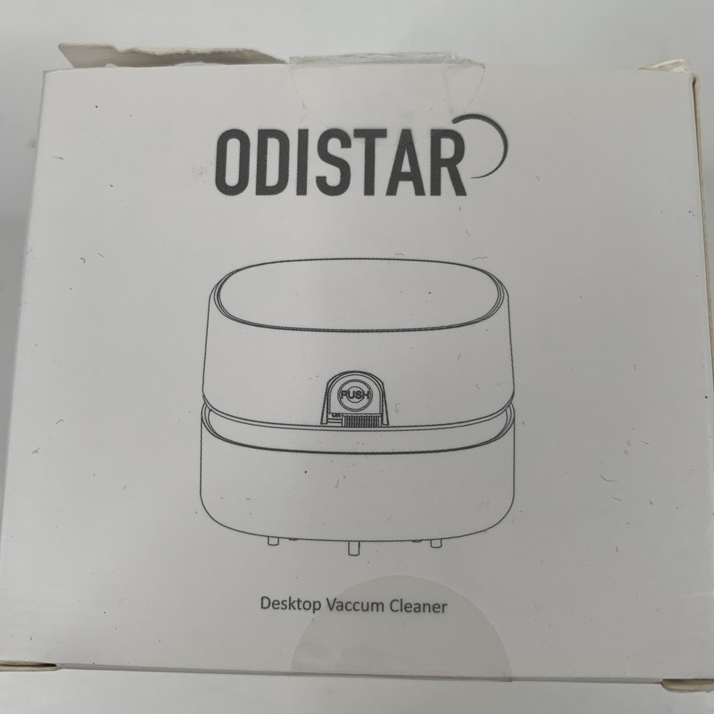 ODISTAR Desktop Vacuum Cleaner, Mini Table dust Sweeper Energy Yellow - Picture 1 of 11
